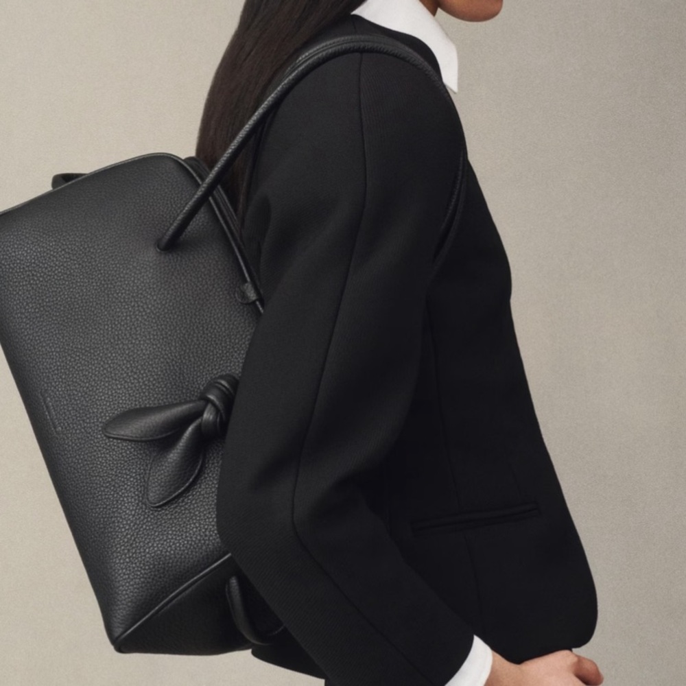 Jacquemus medium turismo black purse shoulder bag